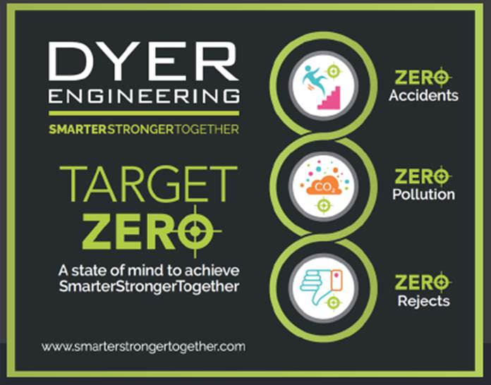 North East fabrication specialists Dyer Engineering Target Zero safety initiative