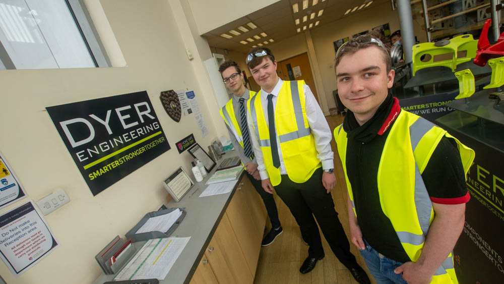 The next generation of welding fabricators join Dyer Engineering